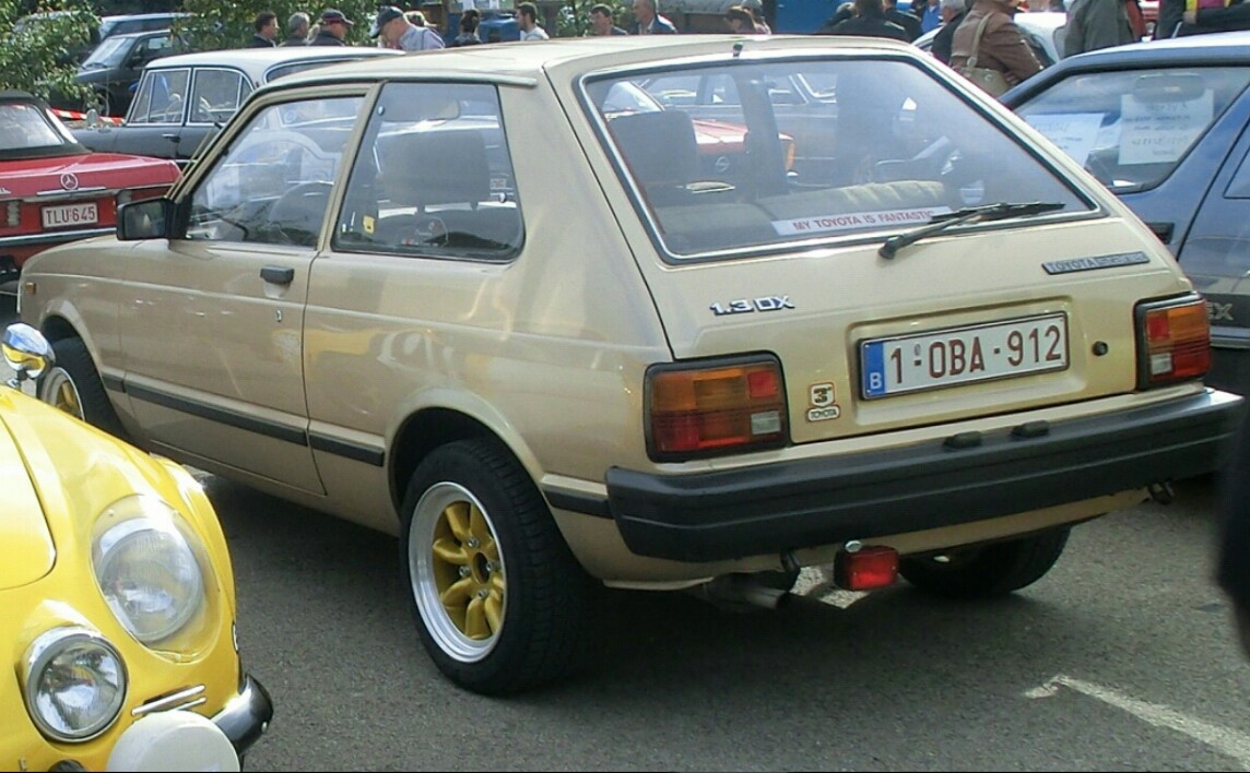 1-OBA-912, Toyota Starlet 2nd gen 3-door Hatch (P60), 1978–1984