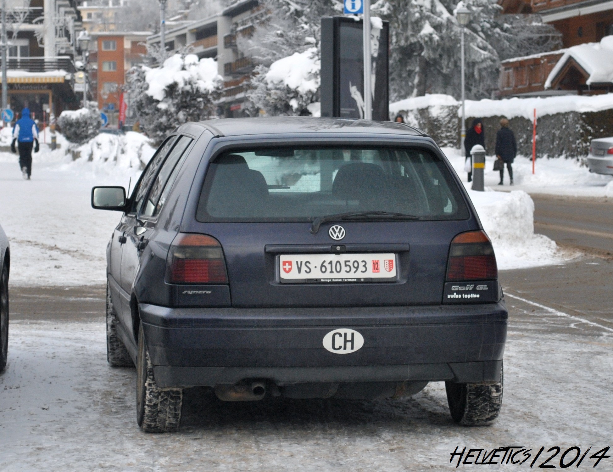 VS 610593, Volkswagen Golf 3rd gen 5-door Hatch (1H1), 1991–1997