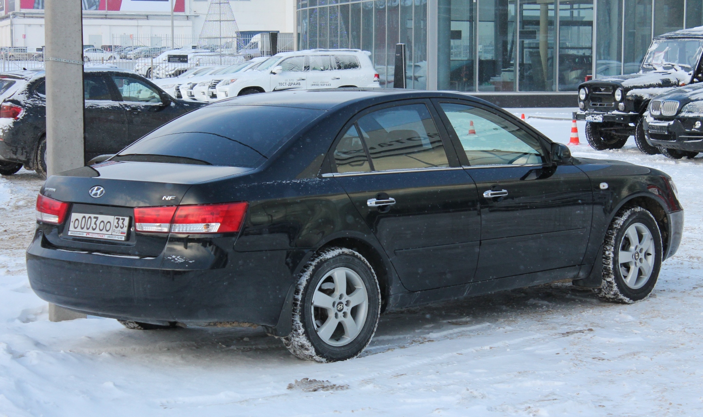 о 003 оо 33, Hyundai NF 1st gen (NF; RU-market), 2004–2008