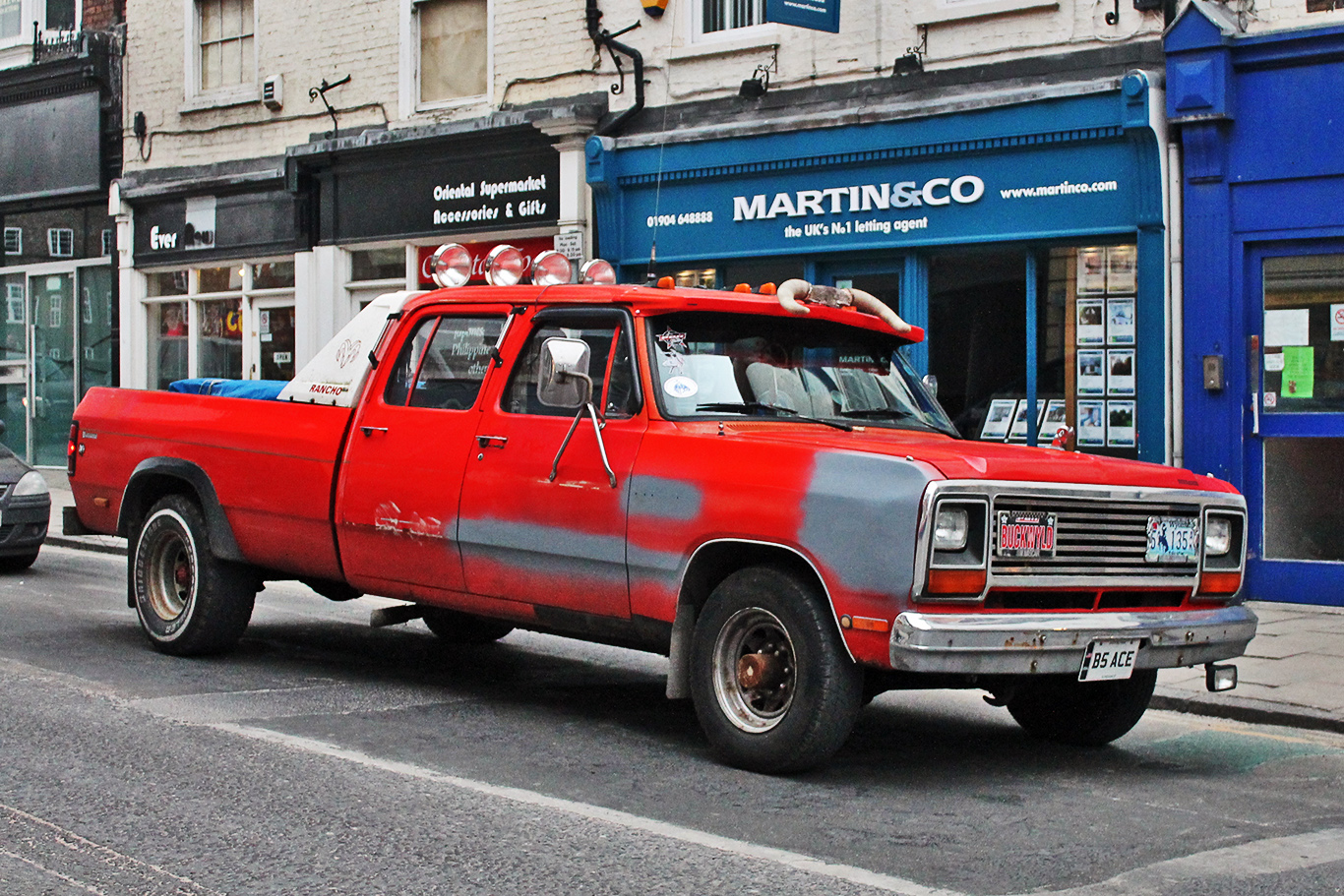 B5ACE, Dodge Ram 1st gen (D/W), 1980–1993