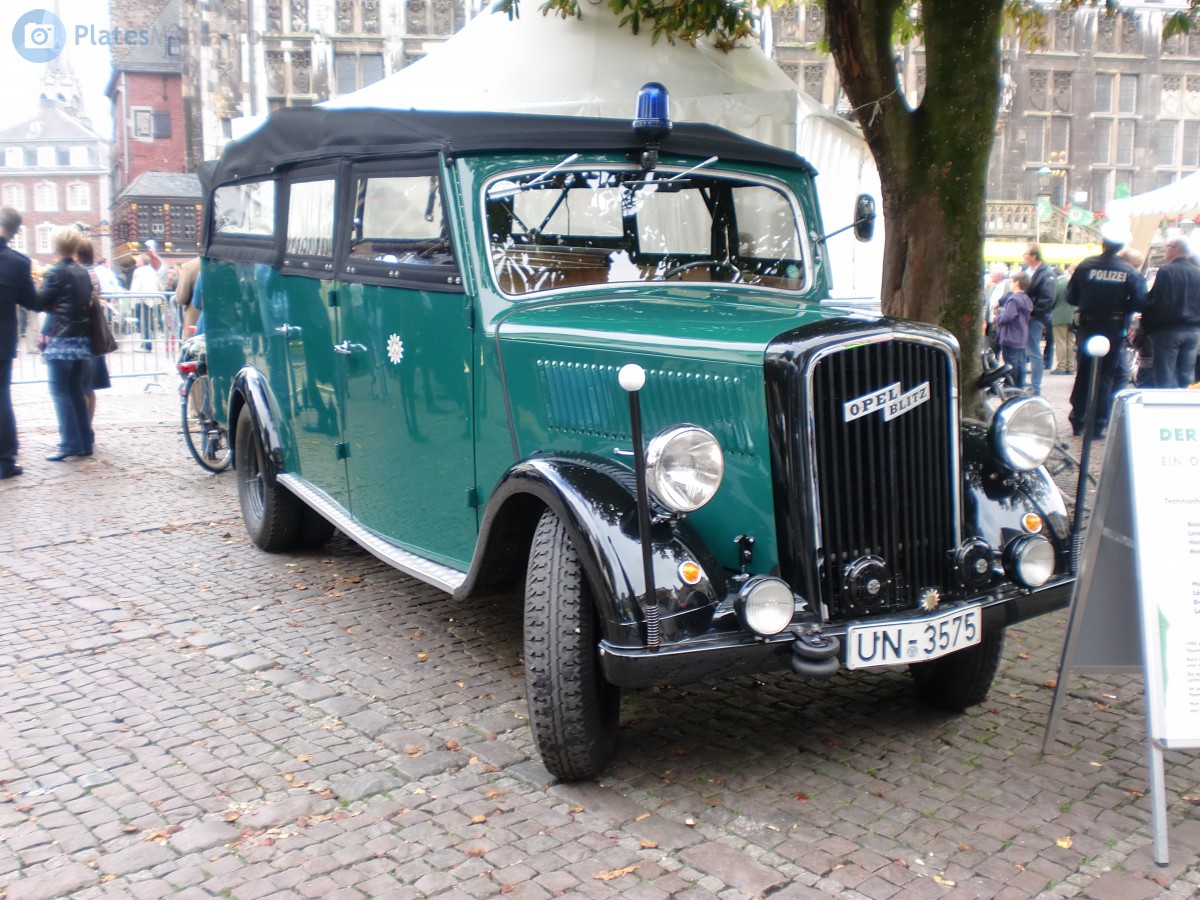 UN 3575, Opel Blitz 1,0/1,5 t Van, 1938–1942, 1945–1951