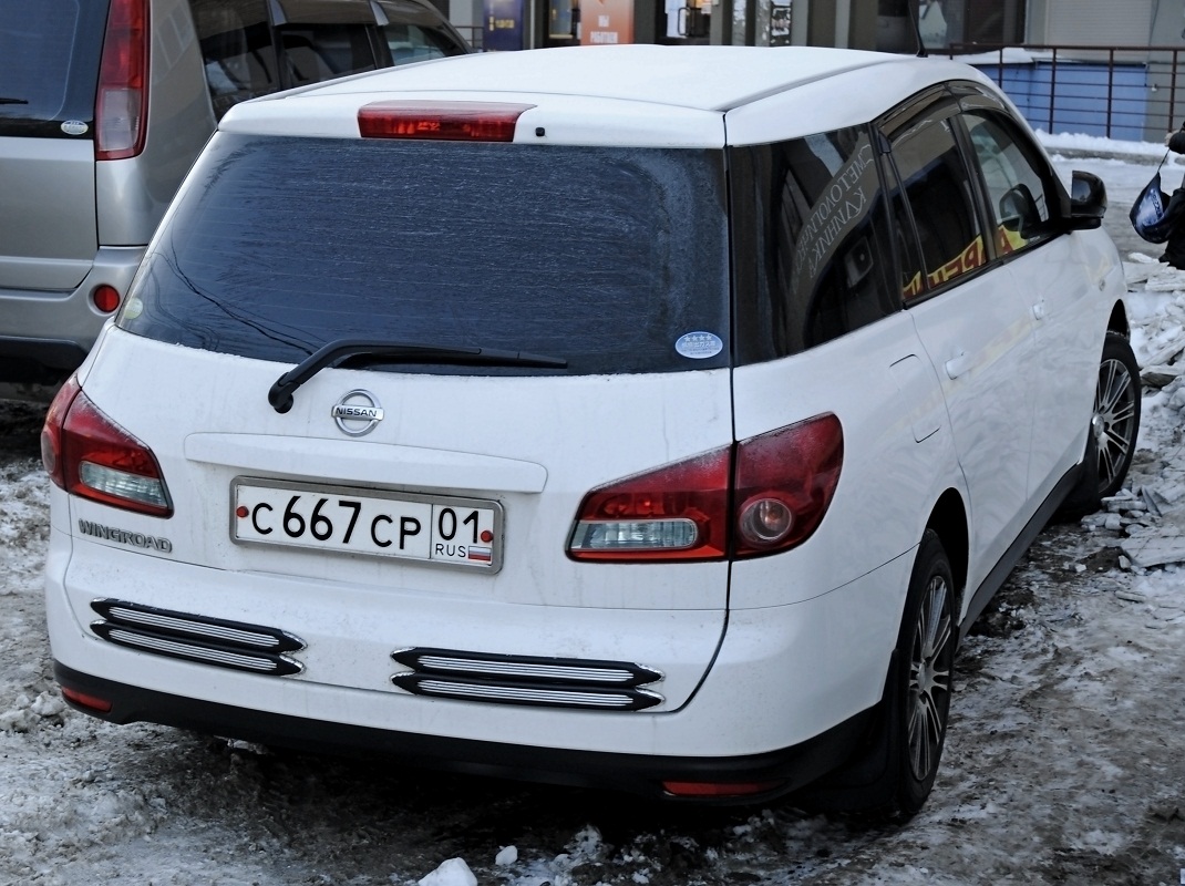 с 667 ср 01, Nissan Wingroad 3rd gen (Y12), 2005–2018