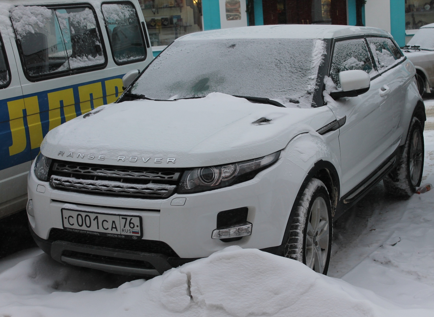 с 001 са 76, Land Rover Range Rover Evoque 1st gen 5-door SUV (L538), 2011–2019