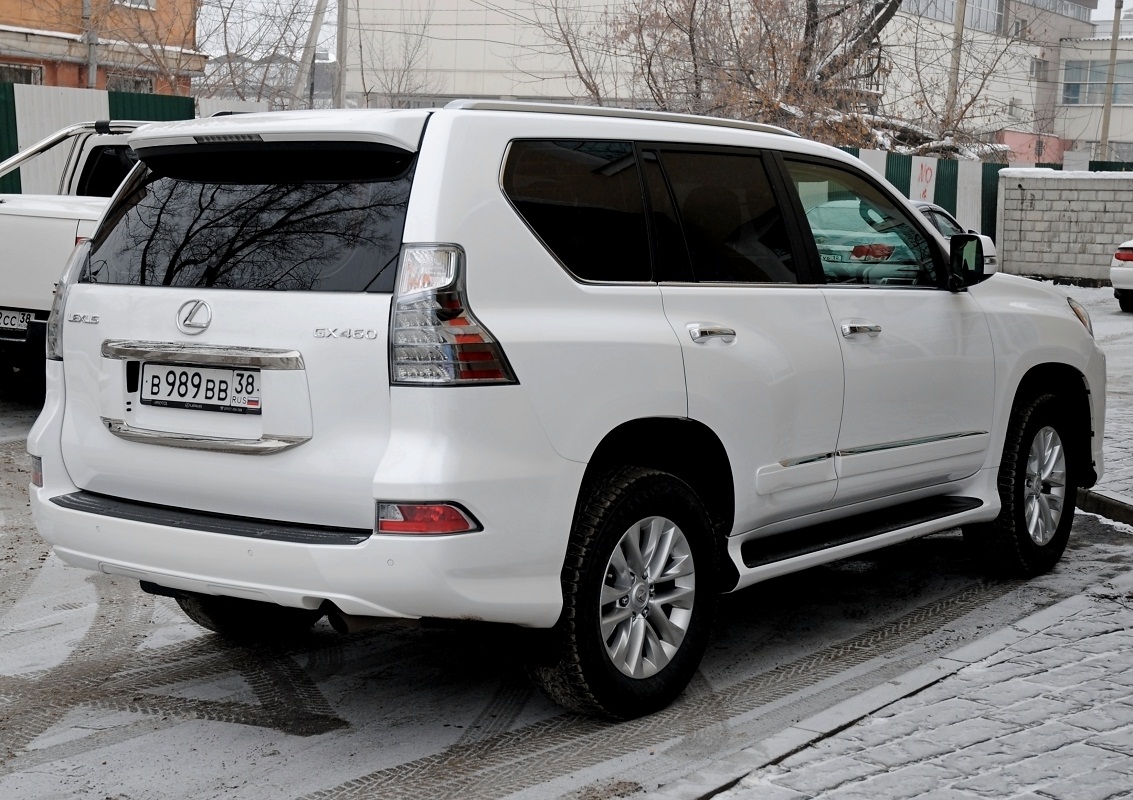 в 989 вв 38, Lexus GX 2nd gen (J150), facelift, 2013–2023