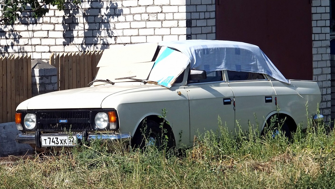 т 743 хк 52, Izh Москвич-408/412 (Moskvich-408/412) 412ИЭ-028, 1982–1999