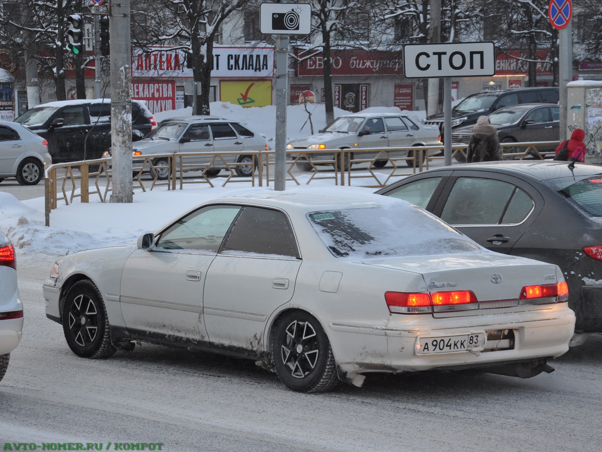 а 904 кк 83, Toyota Mark II 8th gen Hardtop (X100), 1996–2000