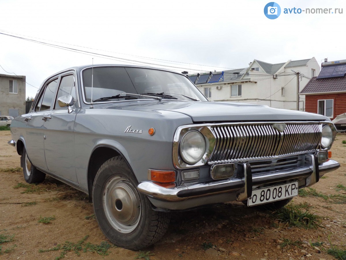о 8008 КР, GAZ 24 Волга 24(-01/07) Sedan, 1969–1985