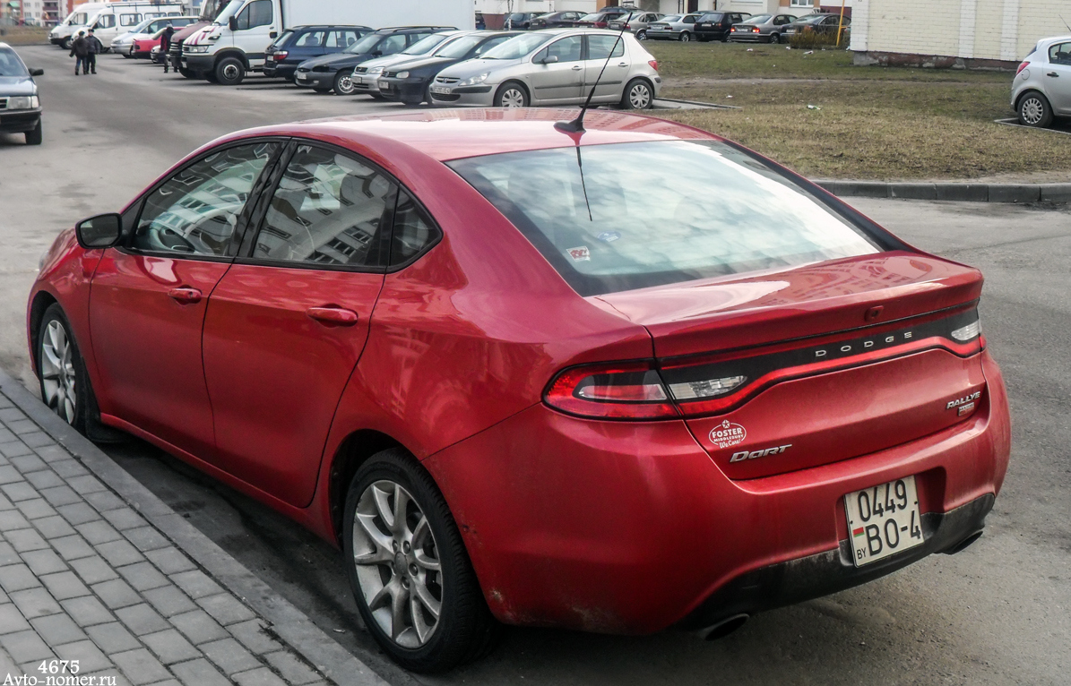 0449 BO-4, Dodge Dart 9th gen (PF), 2012–2016