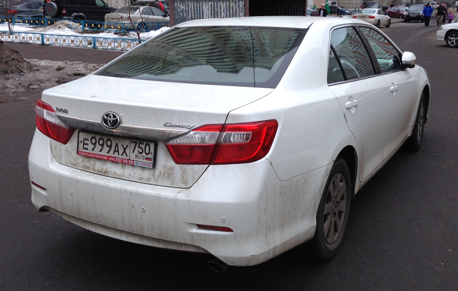 е 999 ах 750, Toyota Camry 7th gen (XV50; Global-market), 2011–2014