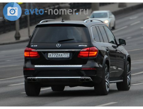 а772аа777, Mercedes-Benz GL-Klasse