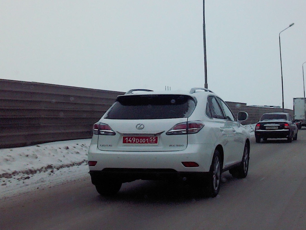 149 D 001 55, Lexus RX 3rd gen (AL10), facelift, 2012–2015