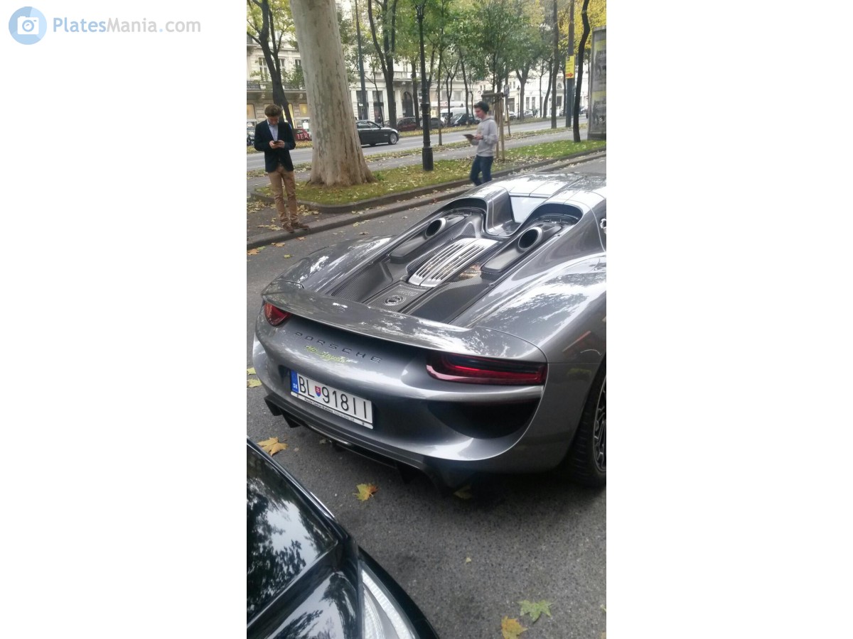 BL-918II, Porsche 918 1st gen, 2013–2015