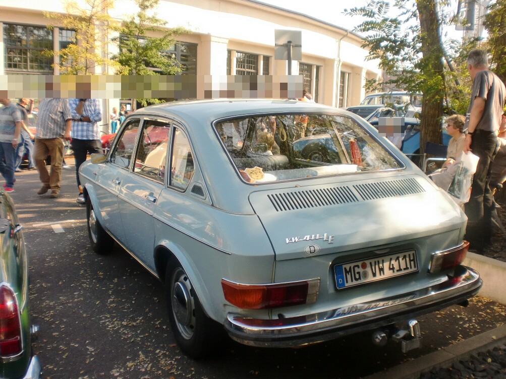 MG VW 411 H, Volkswagen Typ 4 (411) 4-door Fastback, 1968–1972