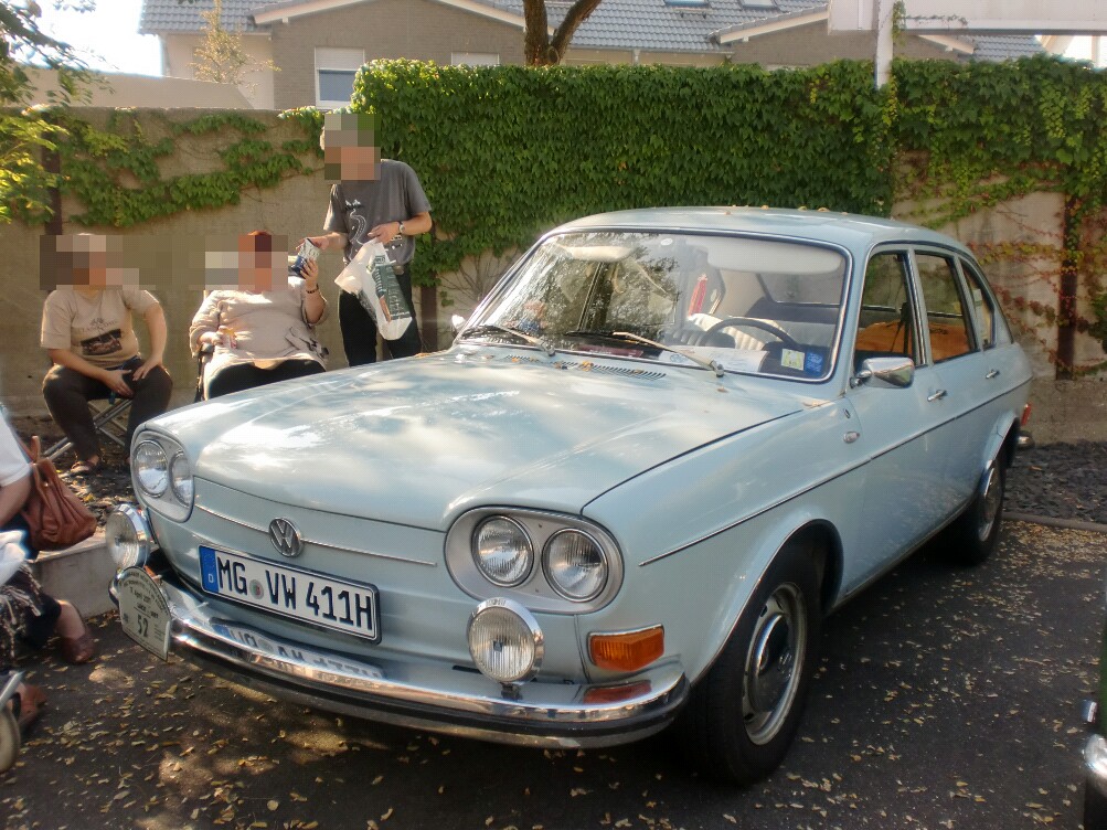 MG VW 411 H, Volkswagen Typ 4 (411) 4-door Fastback, 1968–1972