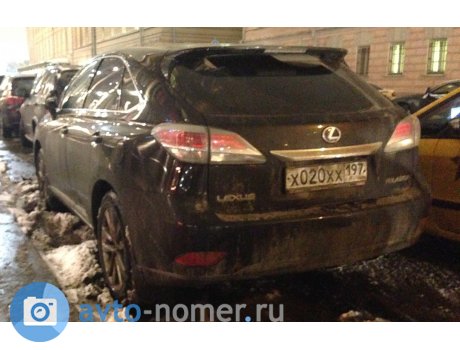 х020хх197, Lexus RX