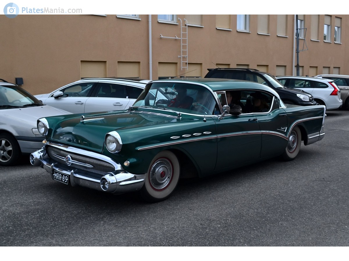 MRR-89, Buick Century 2nd gen (Riviera) 4-door Hardtop (63; B-body), 3rd facelift, 1956–1957