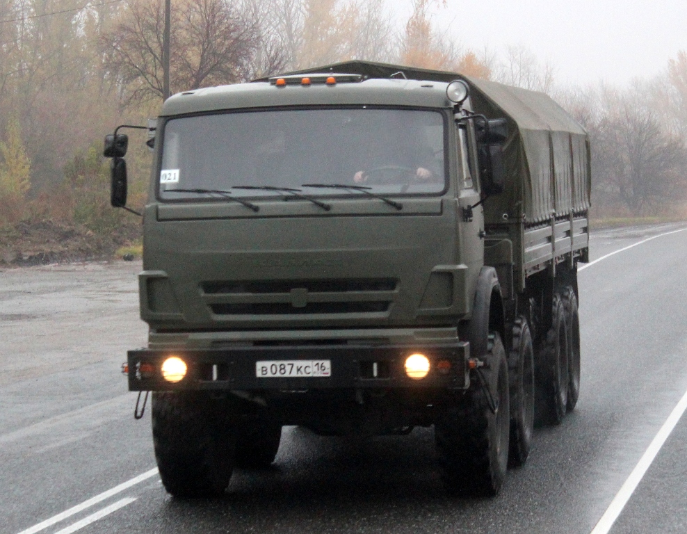 в 087 кс 16, KamAZ 6350 6350 Мустанг (Mustang), 2003–