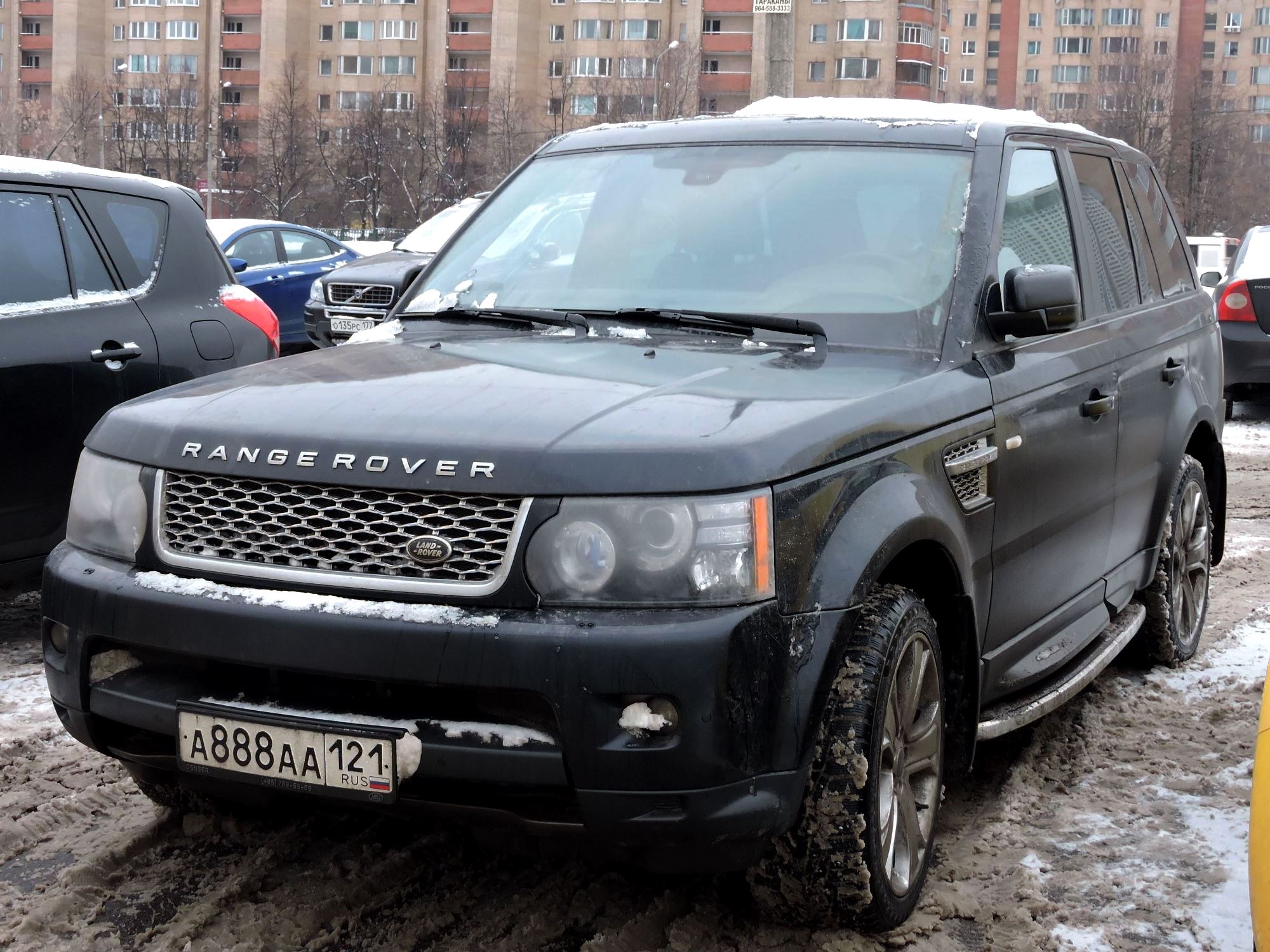 а 888 аа 121, Land Rover Range Rover Sport 1st gen (L320), 2005–2013