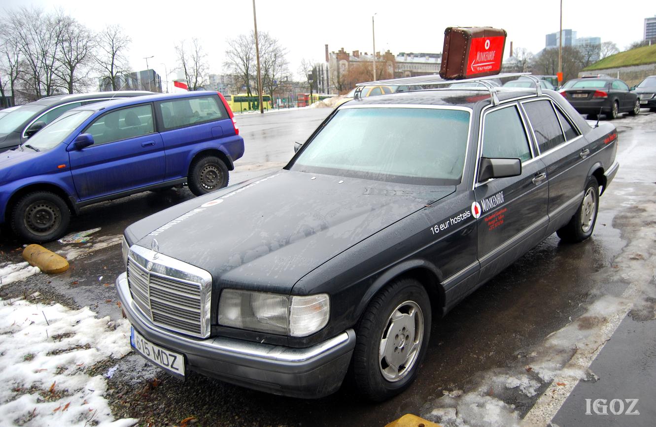 615 MDZ, Mercedes-Benz S-Klasse 4th gen Sedan (W126/V126), 1979–1991