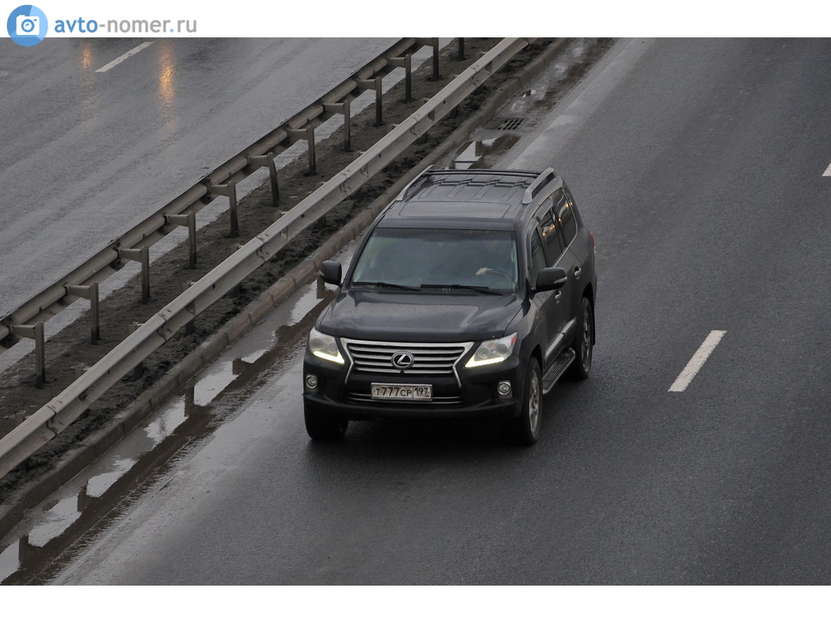 т 777 ср 197, Lexus LX 