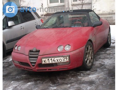 к114хо29, Alfa Romeo Spider