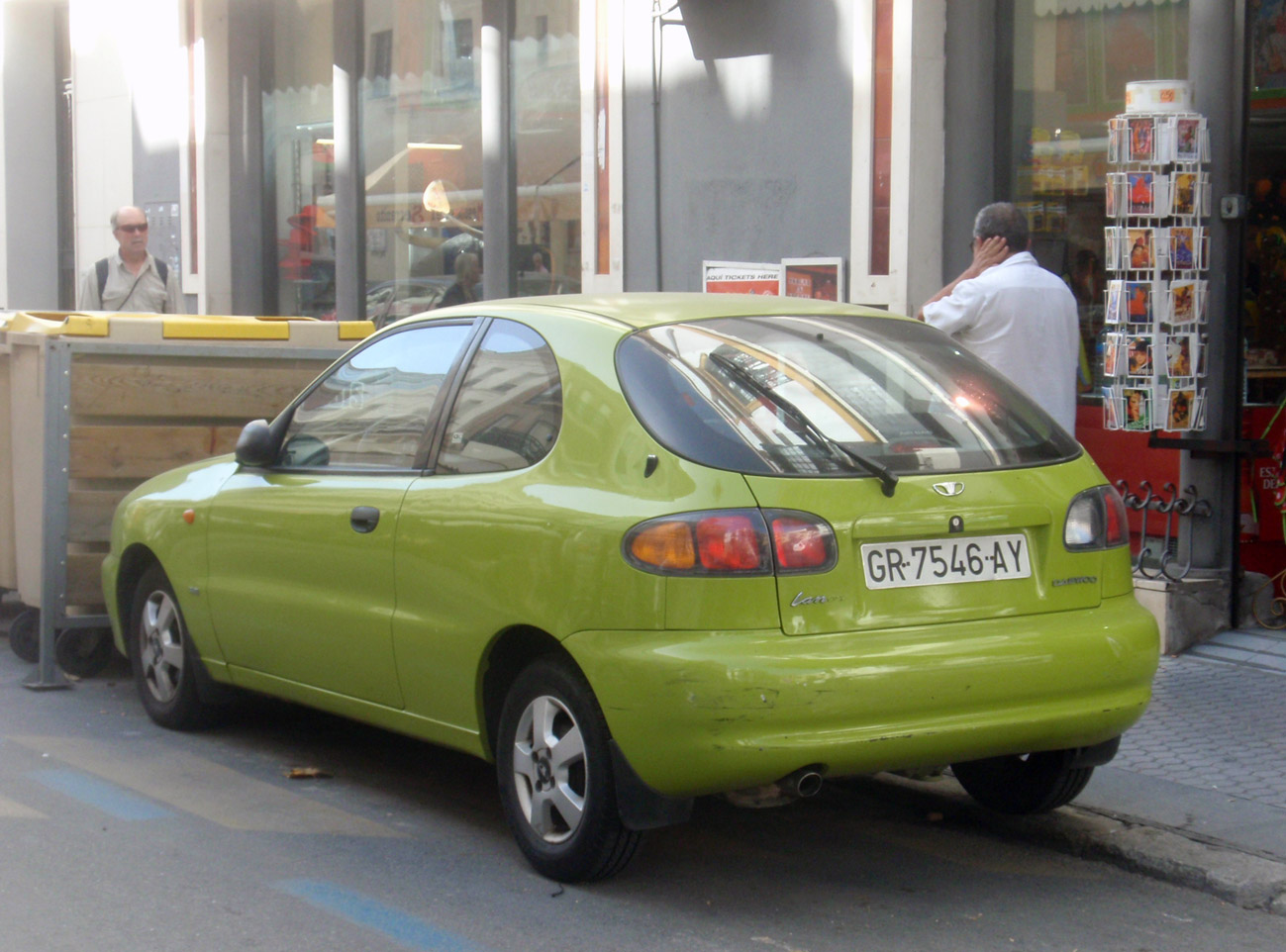 GR 7546 AY, Daewoo Lanos 1st gen 3-door Hatch (T100/T150), 1997–2003