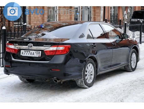 а777аа138, Toyota Camry