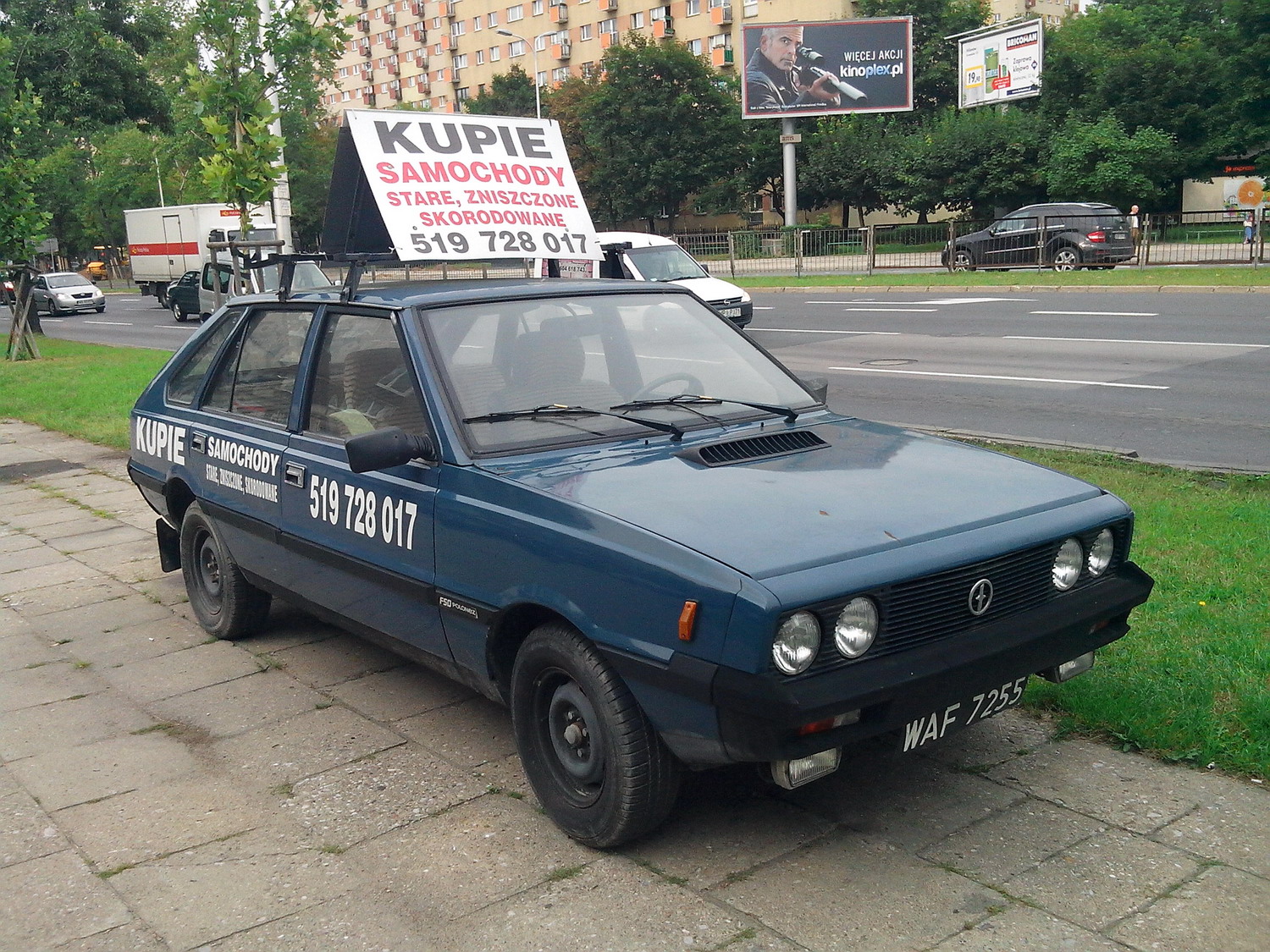 WAF 7255, FSO Polonez 1st gen (MR86-MR89), 1st facelift, 1986–1991