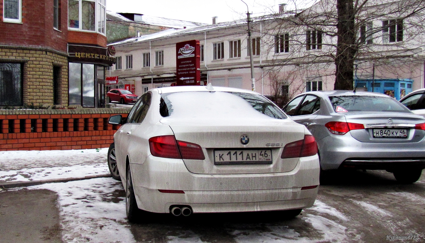 к 111 ан 46, BMW 5 Series 6th gen Sedan (F10/F18), 2010–2017