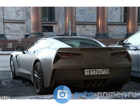 т817ен178, Chevrolet Corvette