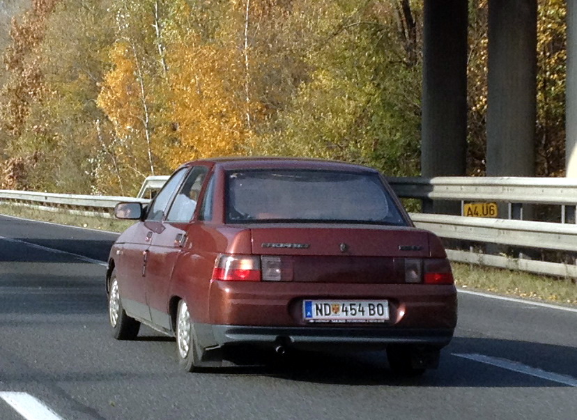 ND 454 BO, Lada (VAZ) 2110 2110 Sedan, 1995–2007 (–2014 for others)