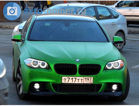 т717тт197, BMW 5 Series