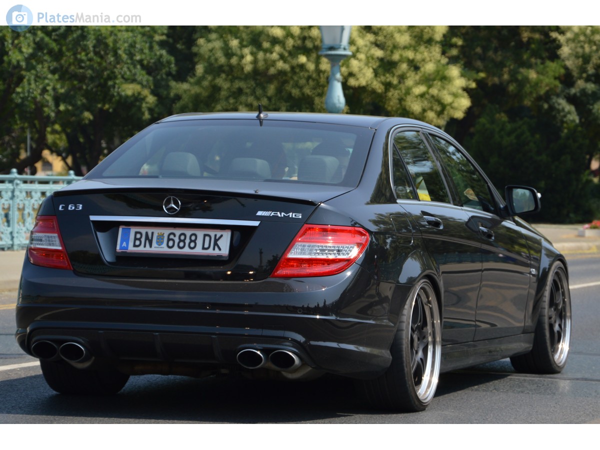 BN 688 DK, Mercedes-Benz C-Klasse 3rd gen Sedan (W204), 2007–2015