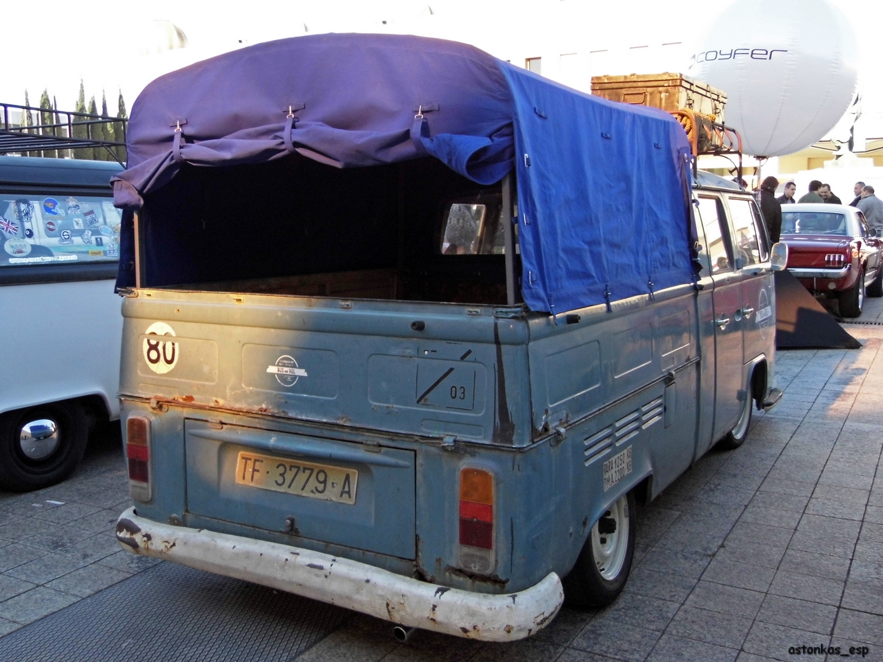 TF 3779 A, Volkswagen Transporter 2nd gen Panel Van (T2b), 1st facelift, 1967–1979 (–1982 for BR- and MX-market)