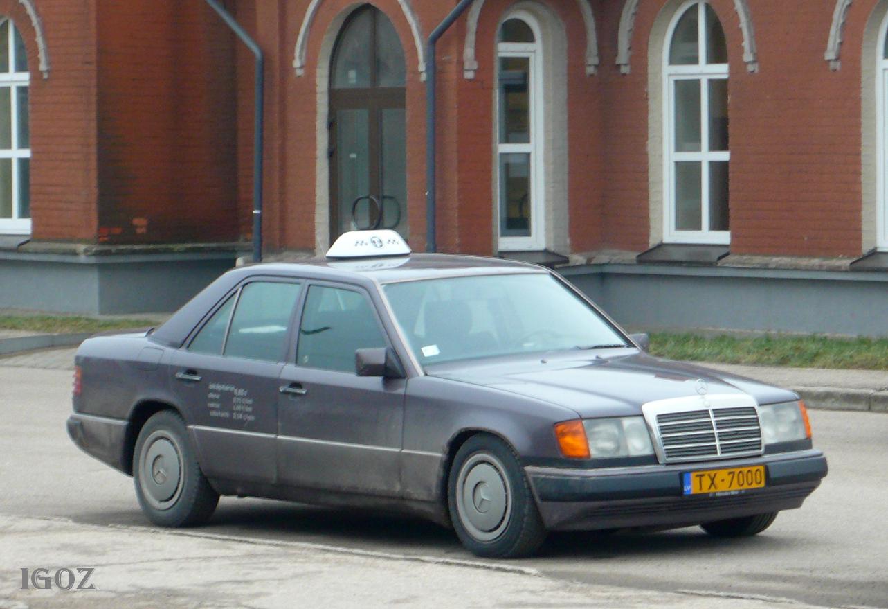 TX-7000, Mercedes-Benz E-Klasse 1st gen Sedan (W124), 1984­–1995