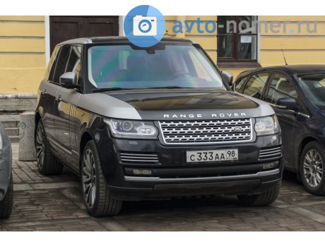 с333аа98, Land Rover Range Rover