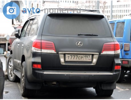 т777ср197, Lexus LX