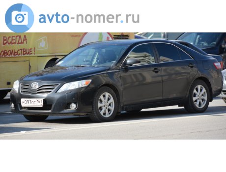 р097ос161, Toyota Camry