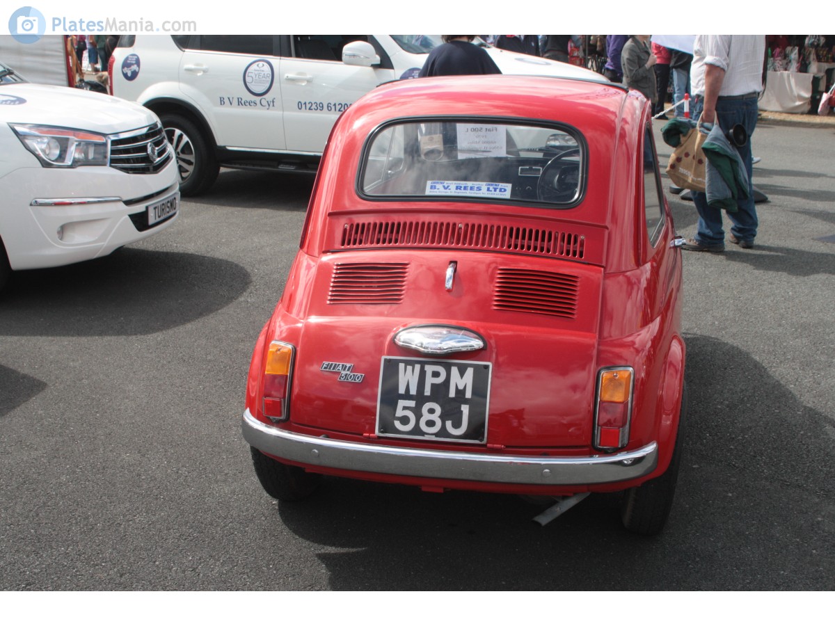WPM58J, FIAT 500 1st gen 500F (110), 1965–1972