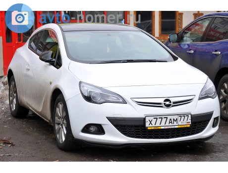 х777ам777, Opel Astra