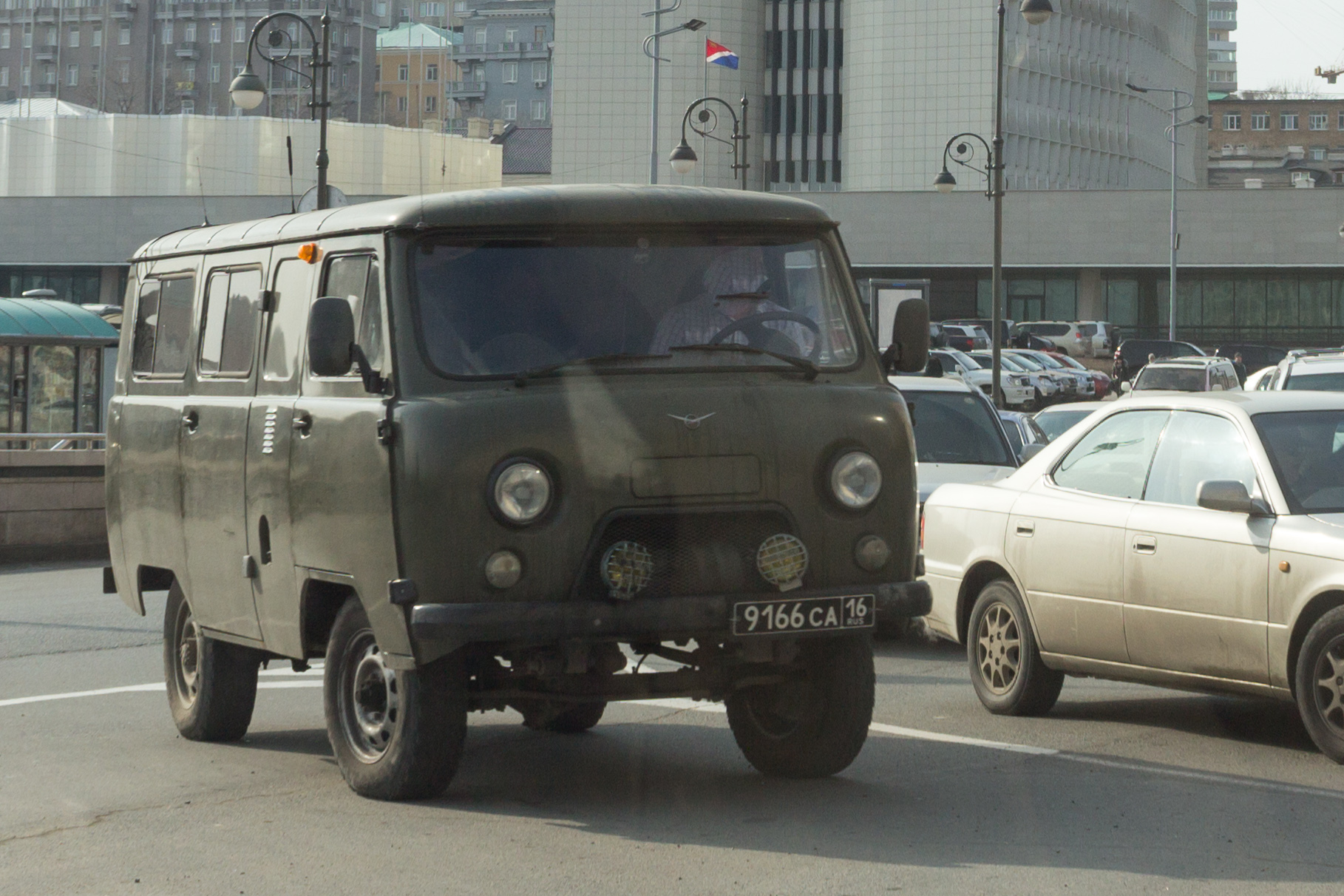9166 са 16, UAZ 452 452А/3962/3741 Glassed Van, 1965–