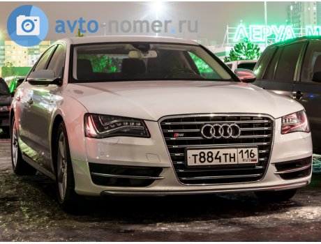 т884тн116, Audi S8