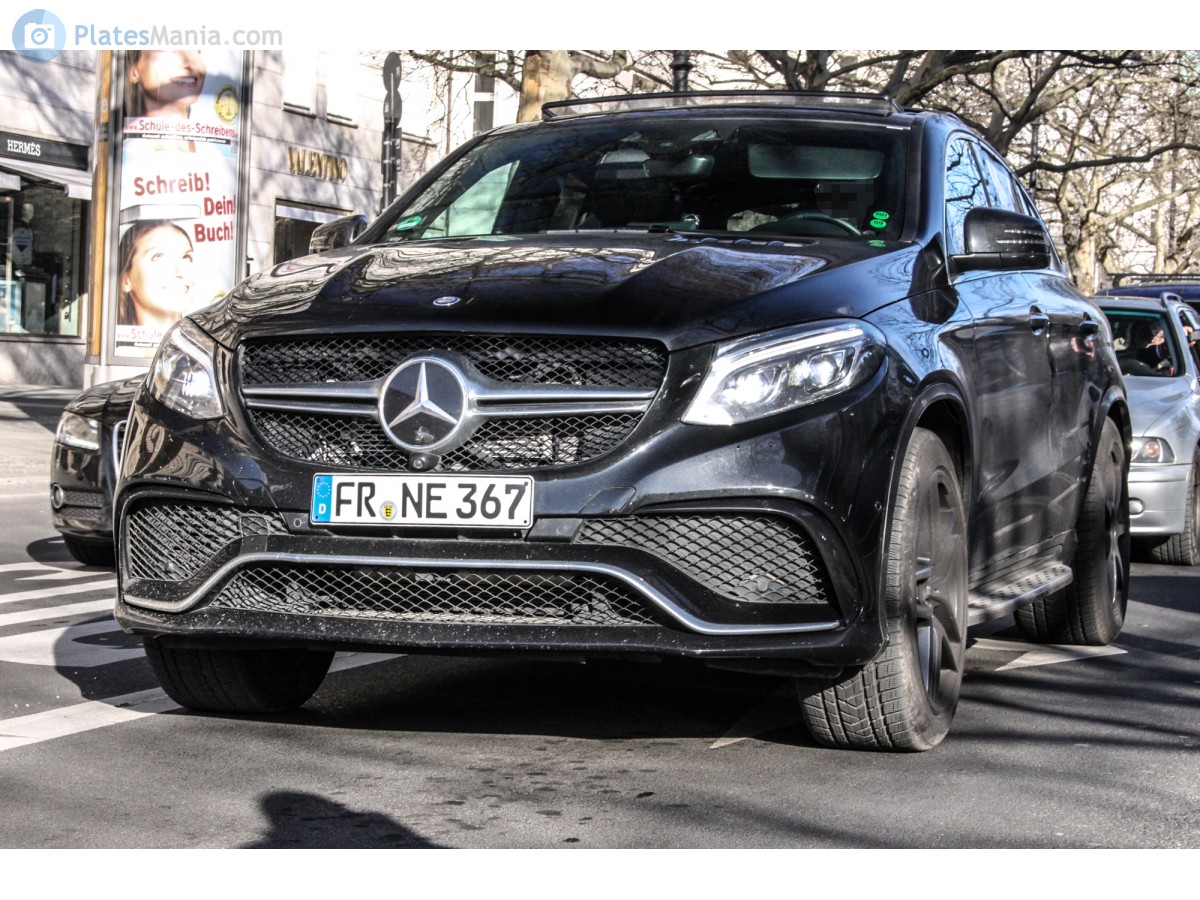 FR NE 367, Mercedes-Benz GLE-Klasse 1st gen Coupé (C292), 2015–2019
