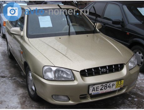 ае 284 р 33, Hyundai Verna