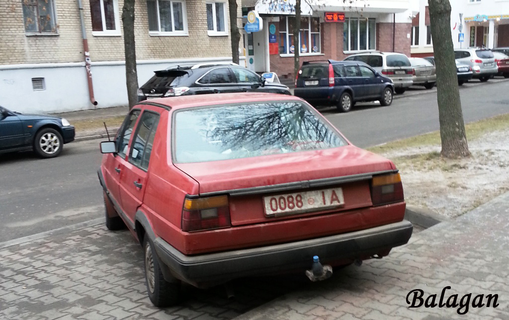 0088 IA, Volkswagen Jetta 2nd gen 4-door Sedan (1G), 1984–1992 (­–1997 for CN-market)