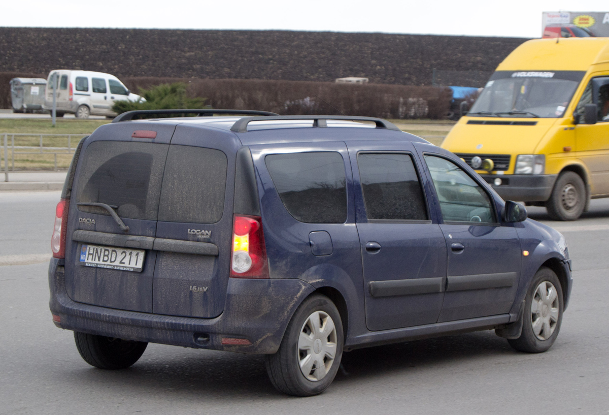 HN BD 211, Dacia Logan 1st gen MCV (F90), facelift, 2008–2012