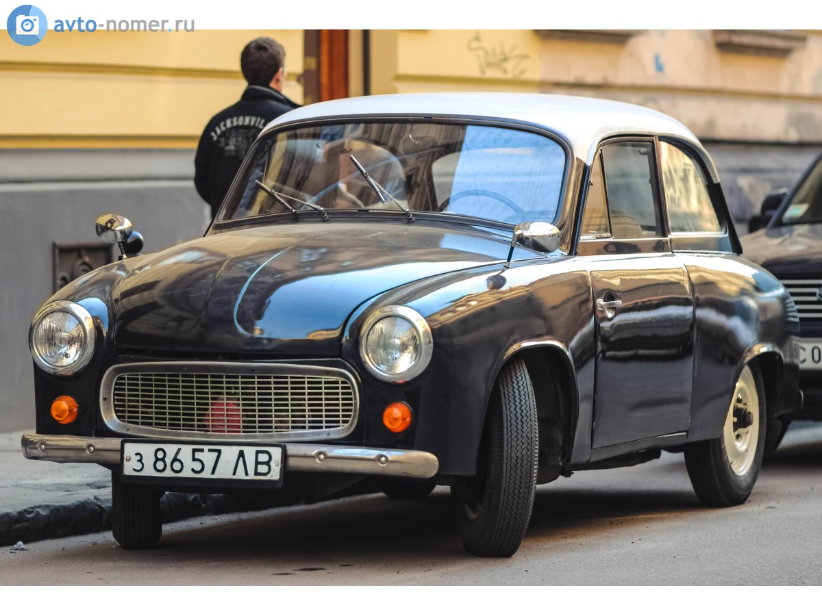 з 8657 ЛВ, FSO Syrena (100-105) 2-door Sedan, 1957–1972