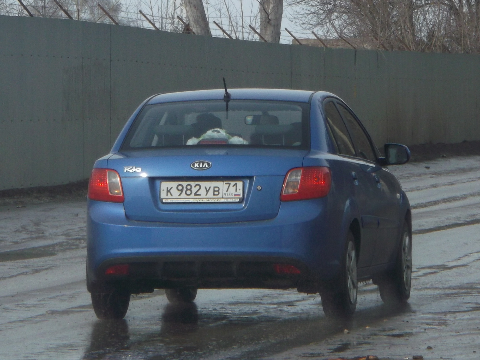 к 982 ув 71, Kia Rio 2nd gen Sedan (JB), facelift, 2009–2011