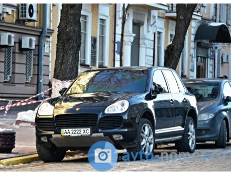 AA 2222 XC, Porsche Cayenne