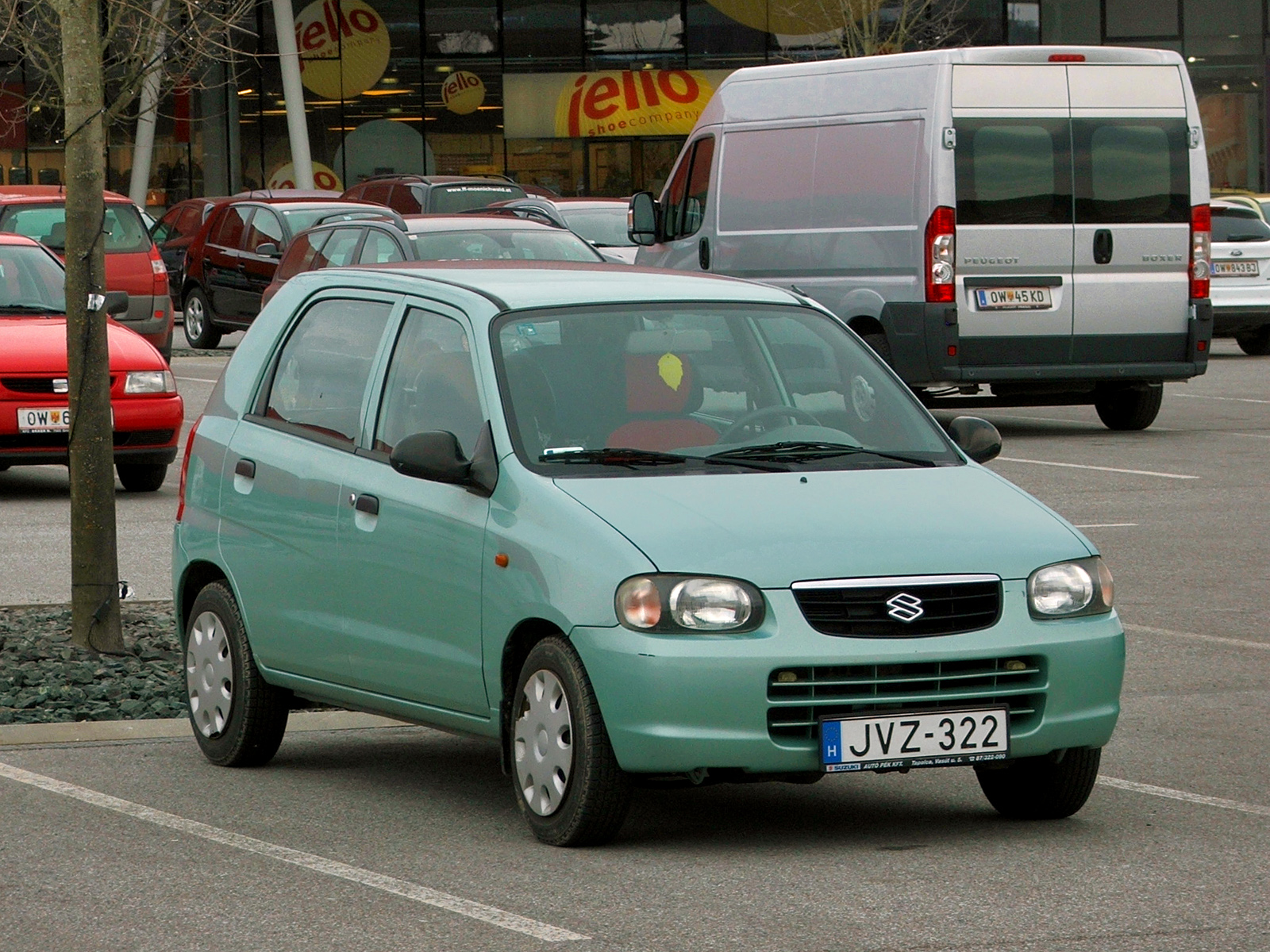 JVZ-322, Suzuki Alto 5th gen 5-door Hatch (HA23/RF), 1st facelift, 2000–2004 (–2006 for EU-market)